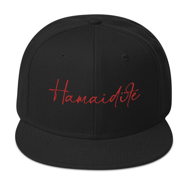 Casquette Noire - Rouge