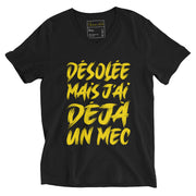 TS Anti Charo Noir - Jaune