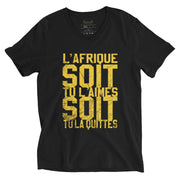 TS L'Afrique tu l'aimes Noir - Jaune