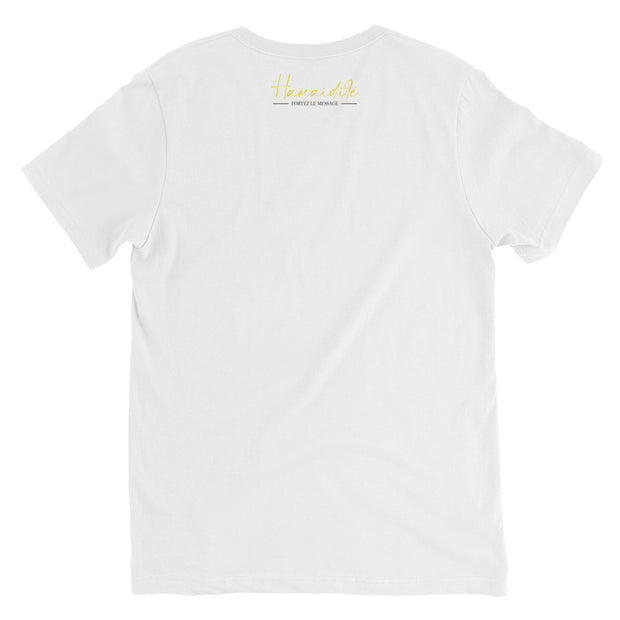 TS peau Noire  Blanc - Jaune