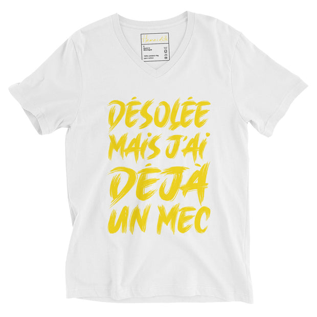 TS Anti Charo Blanc - Jaune